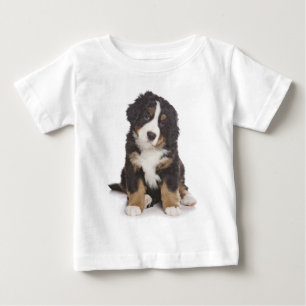 T-shirt Pour Bébé Tee - shirt de chiot de montagne d'amour Bernese