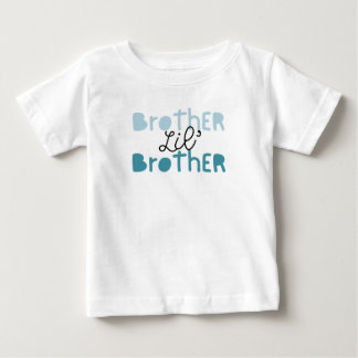 T-shirt Pour Bébé Tee-shirt Lil' Brother. Compagnon du Tee-shirt Big