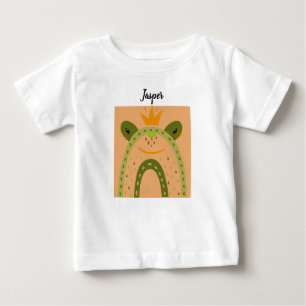 T-shirt Pour Bébé Tee - shirt pour bébé garçon avec grenouille comiq