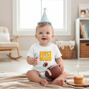 T-shirt Pour Bébé Tee-shirt 'Premier but' pour le premier anniversai