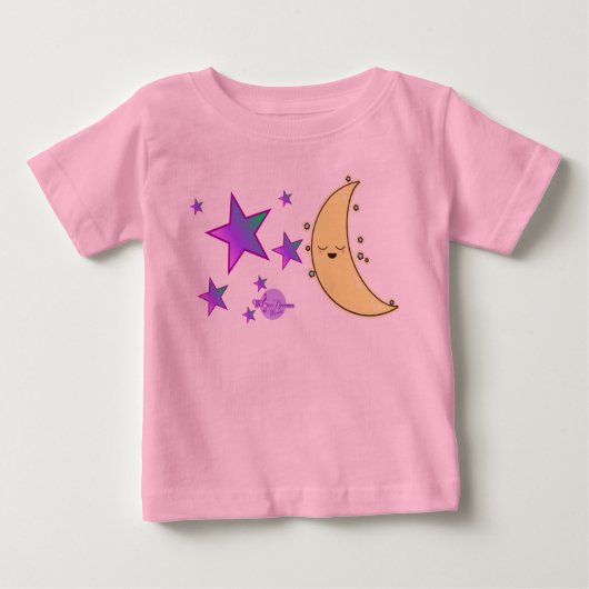 T-shirt Pour Bébé Tee-shirt rose en dentelle pour tout-petit avec vi (Devant)