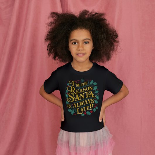 T-shirt Pour Bébé Tee - shirts de Noël en famille | Raison Père Noël