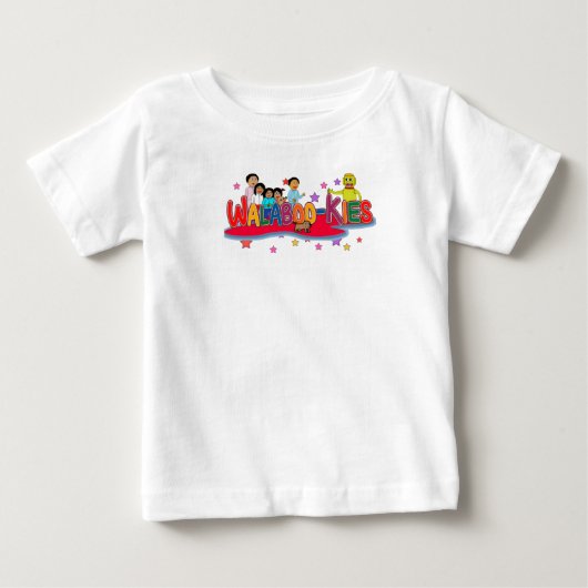T-shirt Pour Bébé tee Walabookies (Devant)