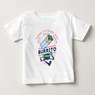 T-shirt Pour Bébé Teen Titans Go ! Beast Boy "Truth Justice Burrito"