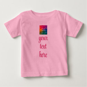 T-shirt Pour Bébé Télécharger votre image Ajouter un texte Modèle te