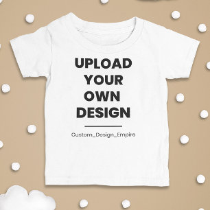 T-shirt Pour Bébé Téléchargez votre propre design ici Modèle perso