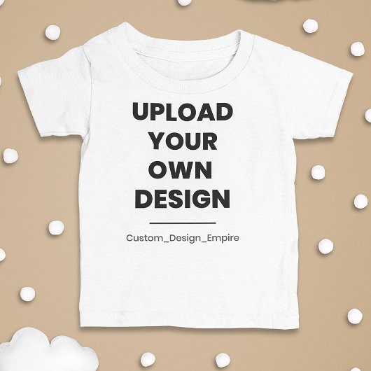 T-shirt Pour Bébé Téléchargez votre propre design ici | Modèle perso