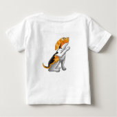 T-shirt Pour Bébé télescope pour chiens (Dos)