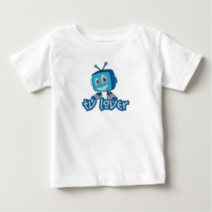 T-shirt Pour Bébé Téléviseur