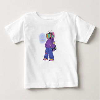 T-shirt Pour Bébé Télévision rétro dopamine