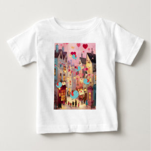 T-SHIRT POUR BÉBÉ TELLEMENT DE VALENTINS À LIVRER