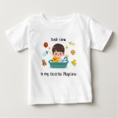 T-shirt Pour Bébé Temps de bain bébé avec jouets (Devant)