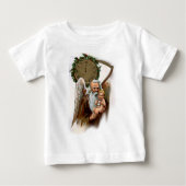 T-shirt Pour Bébé temps de père (Devant)