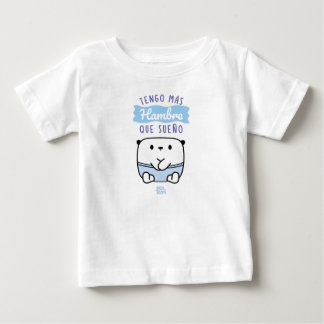 T-shirt Pour Bébé │Tengo más hambre que sueño