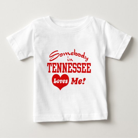 T-shirt Pour Bébé Tennessee (Devant)