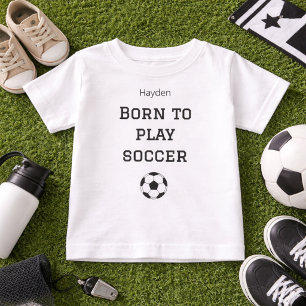 T-shirt Pour Bébé Tenue de naissance pour bébé avec nom pour jouer a