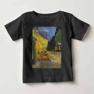 T-shirt Pour Bébé Terrasse de café post-impressionniste de Van Gogh