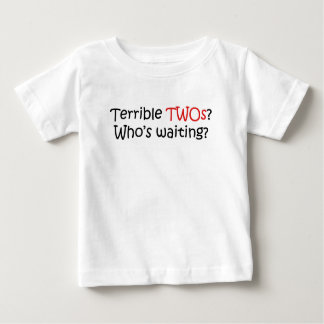 T-shirt Pour Bébé terrible2s