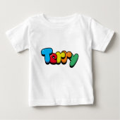 T-shirt Pour Bébé Terry (Devant)