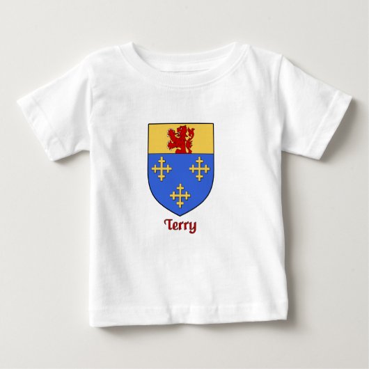T-shirt Pour Bébé Terry Family Shield (Devant)