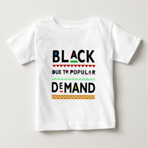T-shirt Pour Bébé Tête Afrocentrique