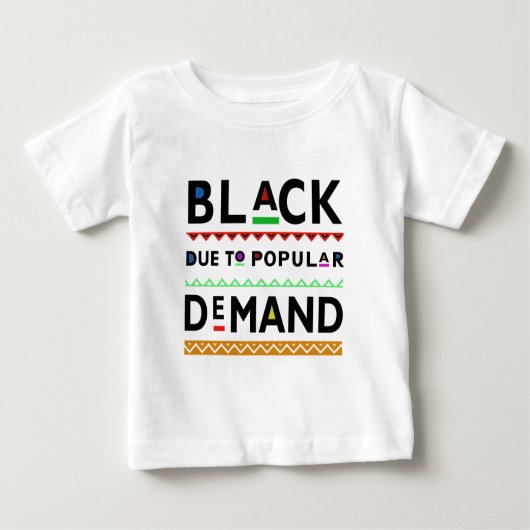 T-shirt Pour Bébé Tête Afrocentrique (Devant)