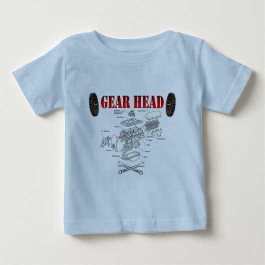 T-SHIRT POUR BÉBÉ TÊTE D'ENFANT (Devant)