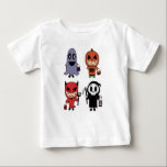 T-shirt Pour Bébé Tête d'Halloween<br><div class="desc">Tête d'Halloween pour bébé</div>