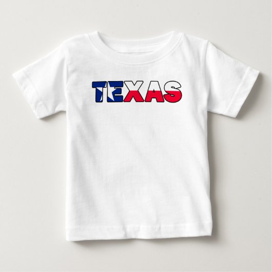 T-shirt Pour Bébé Texas (Devant)