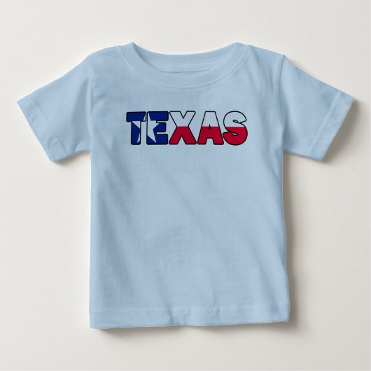 T-shirt Pour Bébé Texas (Devant)