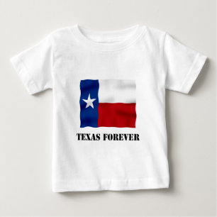 T-shirt Pour Bébé TEXAS FOREVER - Texte d'indicateur - Multiproduits