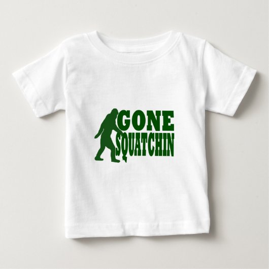 T-shirt Pour Bébé Texte du slogan vert parti (Devant)