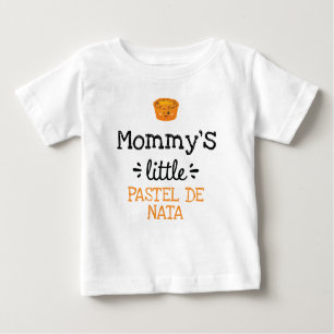 T-shirt Pour Bébé [Texte] Petit Pastel de Nata