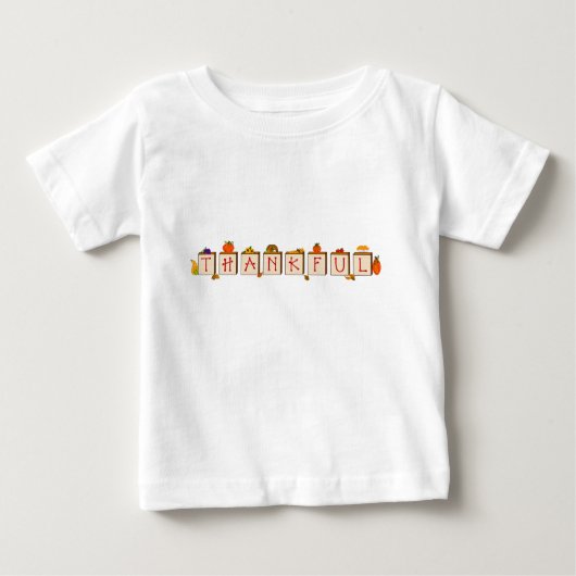 T-shirt Pour Bébé thanksy (Devant)