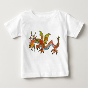 T-shirt Pour Bébé Thare Be Dragons