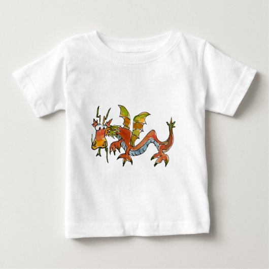 T-shirt Pour Bébé Thare Be Dragons (Devant)