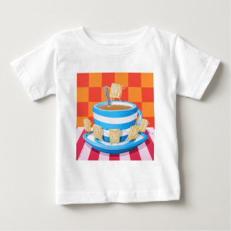 T-shirt Pour Bébé Thé crème de crème anglaise