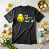 T-shirt Pour Bébé The little girl's first Easter