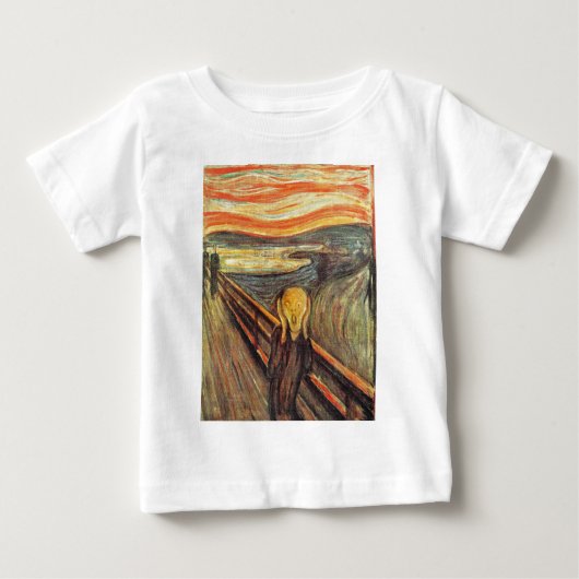 T-shirt Pour Bébé The Scream - Edvard Munch (Devant)