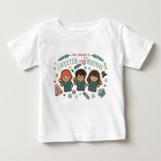 T-shirt Pour Bébé The Season is Sweeter with Friends (Devant)