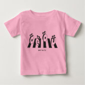 T-shirt Pour Bébé “The Umlauts™ Crossing Over” (Devant)