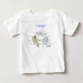 T-shirt Pour Bébé THIMK ! par Boynton (Devant)