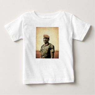 T-shirt Pour Bébé Thomas Sankara - Burkina Faso - président africai