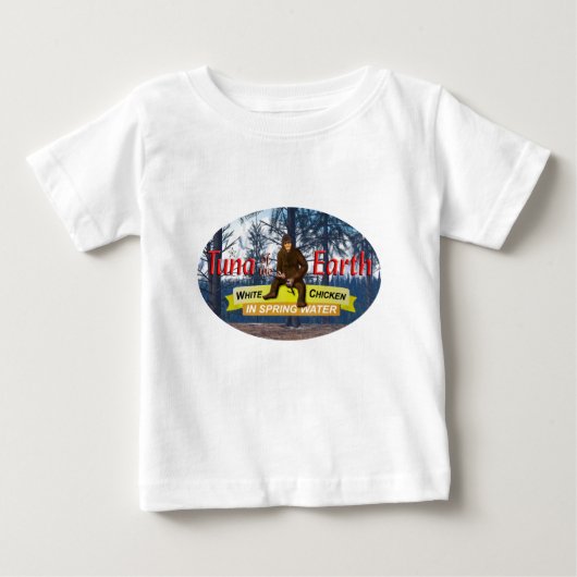 T-shirt Pour Bébé Thon de la Terre (Devant)