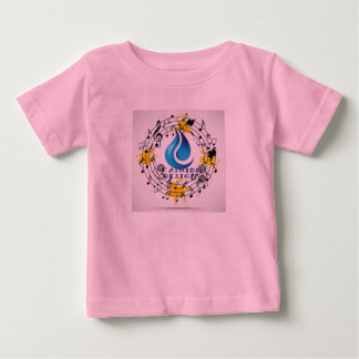 T-shirt Pour Bébé Threads d'harmonie : Notes mélodiques Tee
