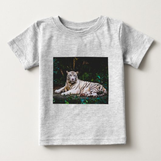 T-shirt Pour Bébé Tigre (Devant)