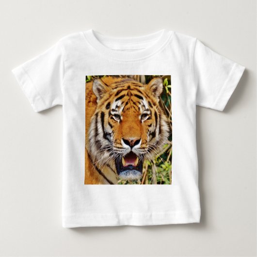 T-shirt Pour Bébé Tigre (Devant)
