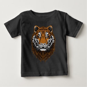 T-shirt Pour Bébé Tigre détaillé