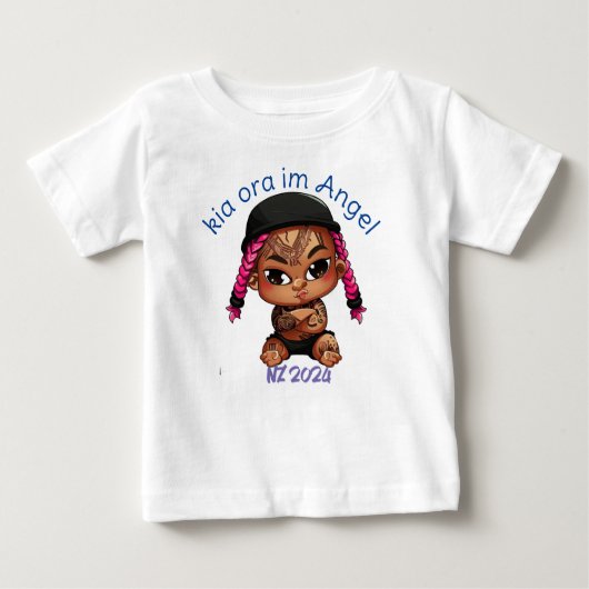 T-SHIRT POUR BÉBÉ TIKI TOTS ANGE (Devant)