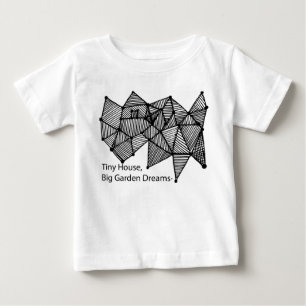 T-shirt Pour Bébé Tiny House Big Garden Dreams